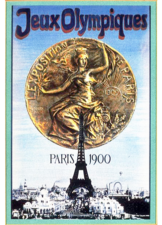 Olympics logo Paris France 1900 summer
